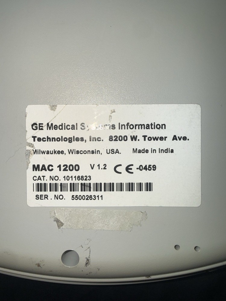 GE Mac 1200 EKG