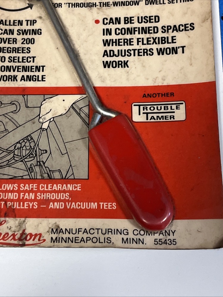 Thexton Delco Distributor Adjuster Tool 314 Vintage Ignition Timing Engine Use