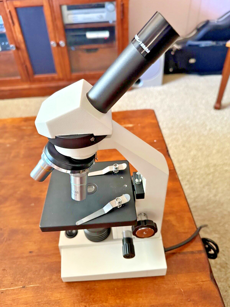 National Optical Model 131-CLED Compound Microscope.