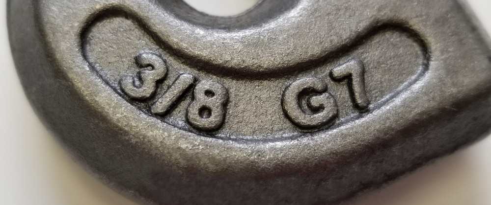 (2 pack) 3/8" Grade 70 Weld-On Grab Hook