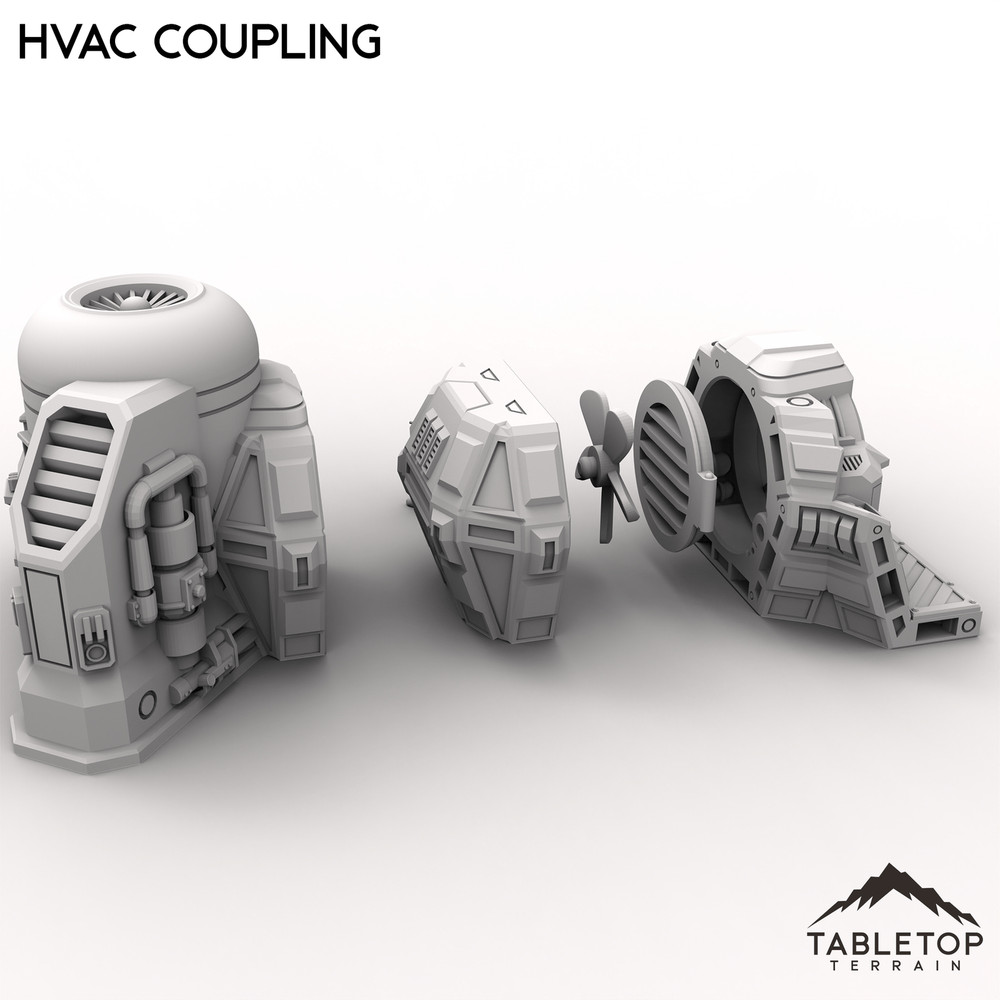 HVAC Coupling - Grimdark Gothic Wargaming Tabletop