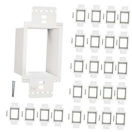 Pack Electrical Outlet Box Extender 1 Gang - Electrical Box Extender with 25