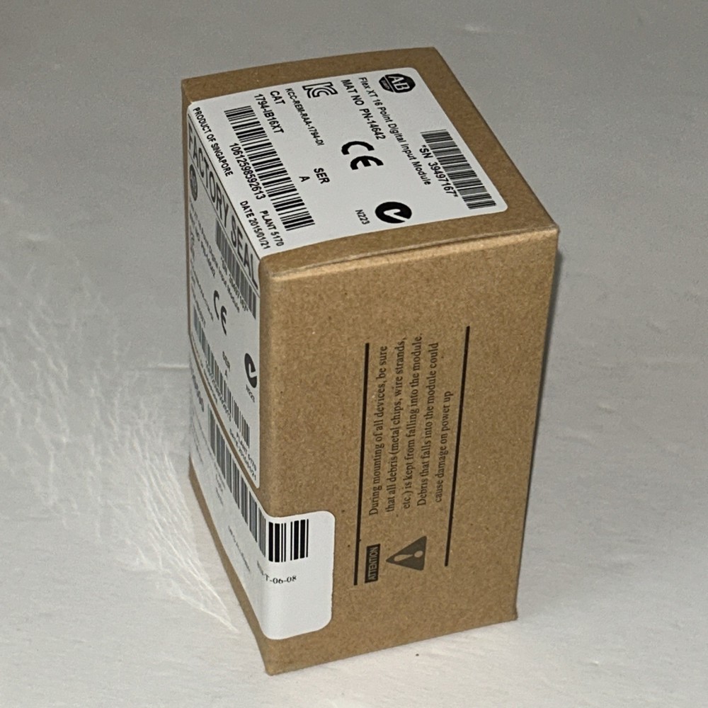 Factory Seal AB 1794-IB16XT Ser A Flex XT 16 Point Digital Output Module