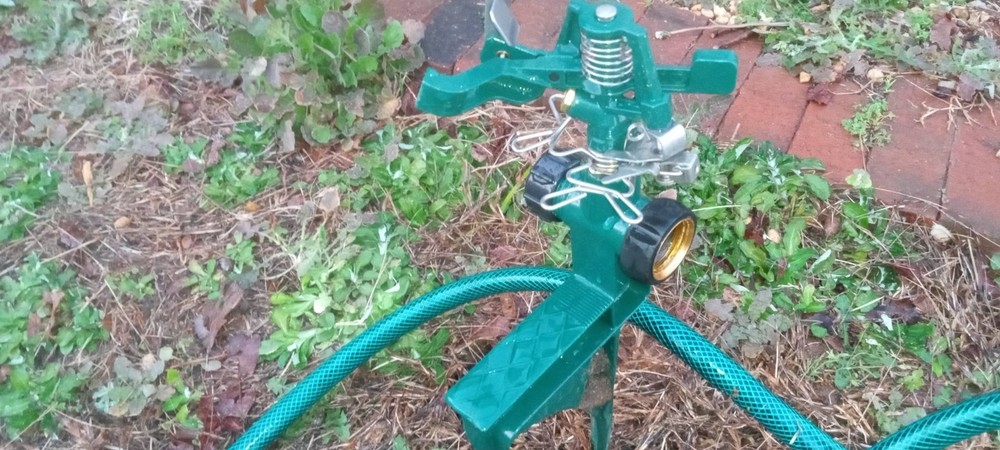 yard sprinkler system kit timer hose automatic nozzle mister cheap wow