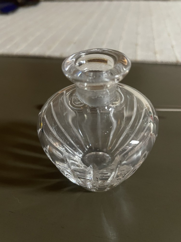 Perfume Decanter Bottle - Clear Crystal.