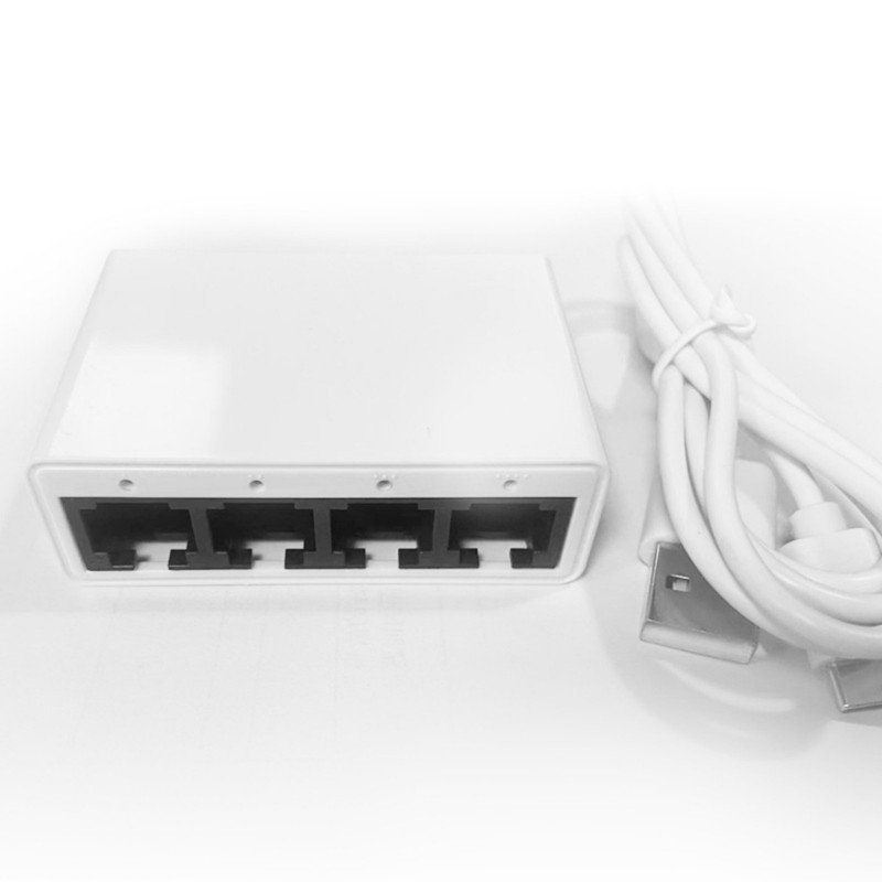Energy Efficient 4 Port Net Divider Dense Plan 10/100Mbps Speed