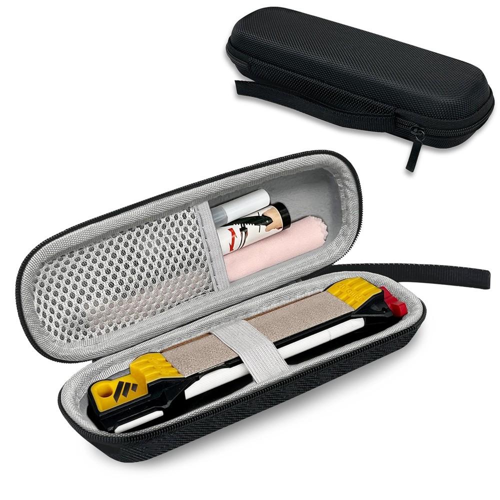 Durable Hard Travel Case for Work Sharp Guided Field Sharpener - Black