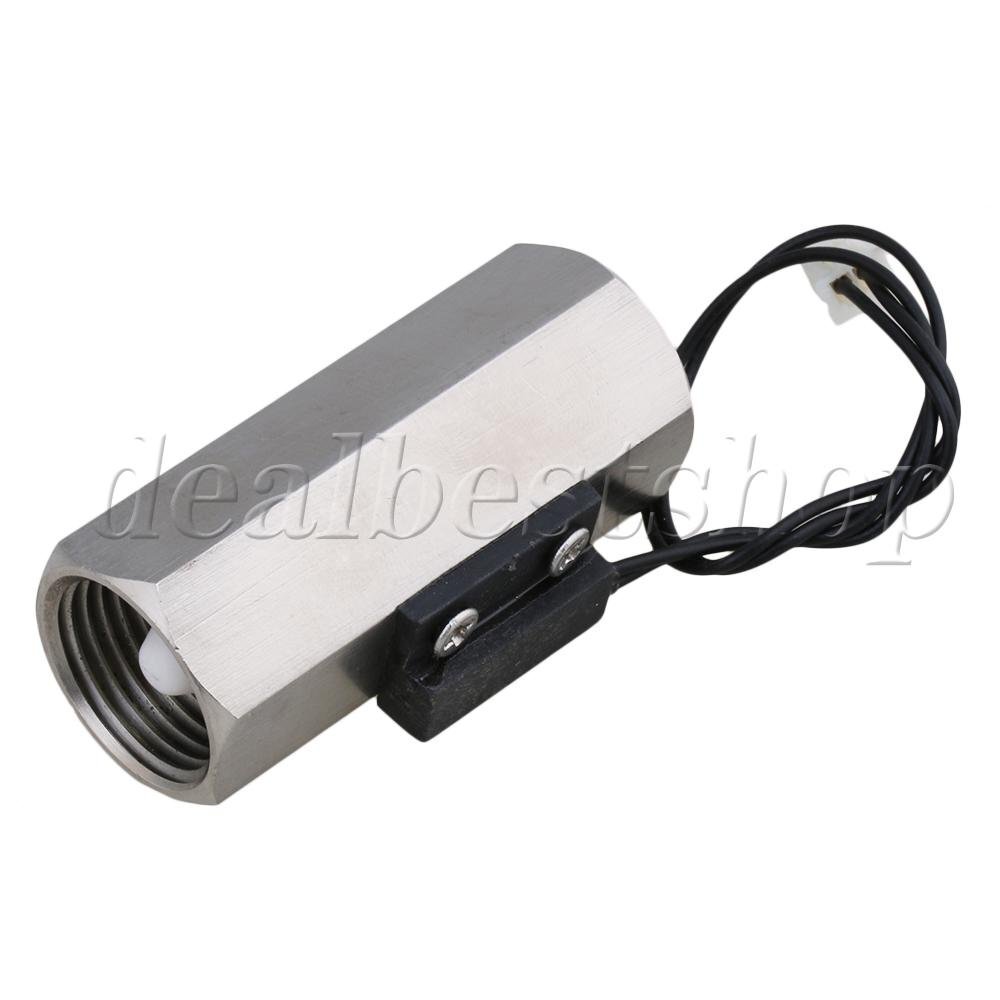 Water Flow Switch Magnetic Stainless Steel Water Sensor with inner thread