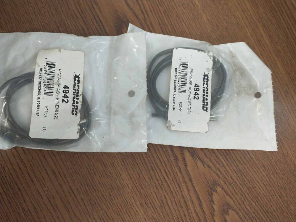2 EA BERNARD 4942 WIRE ASSEMBLY
