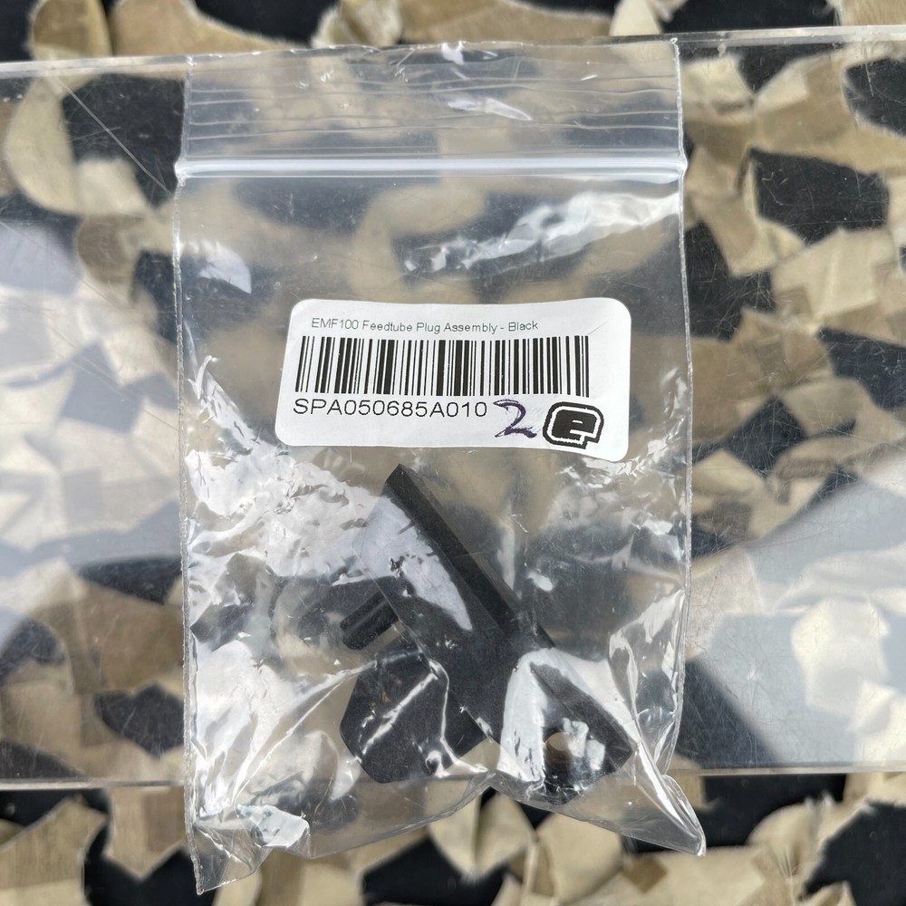 NEW Planet Eclipse EMF100 Feedtube Plug Assembly - Black (SPA050685A010)