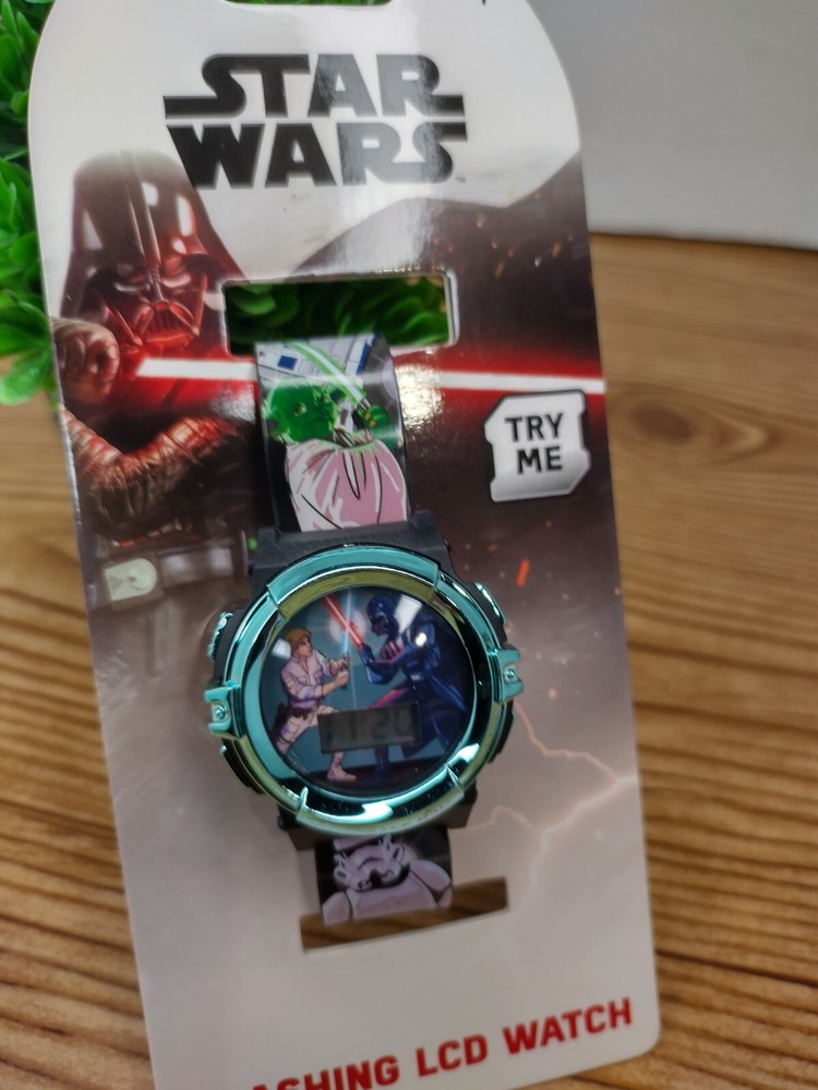 Star Wars Flashing LCD Watch