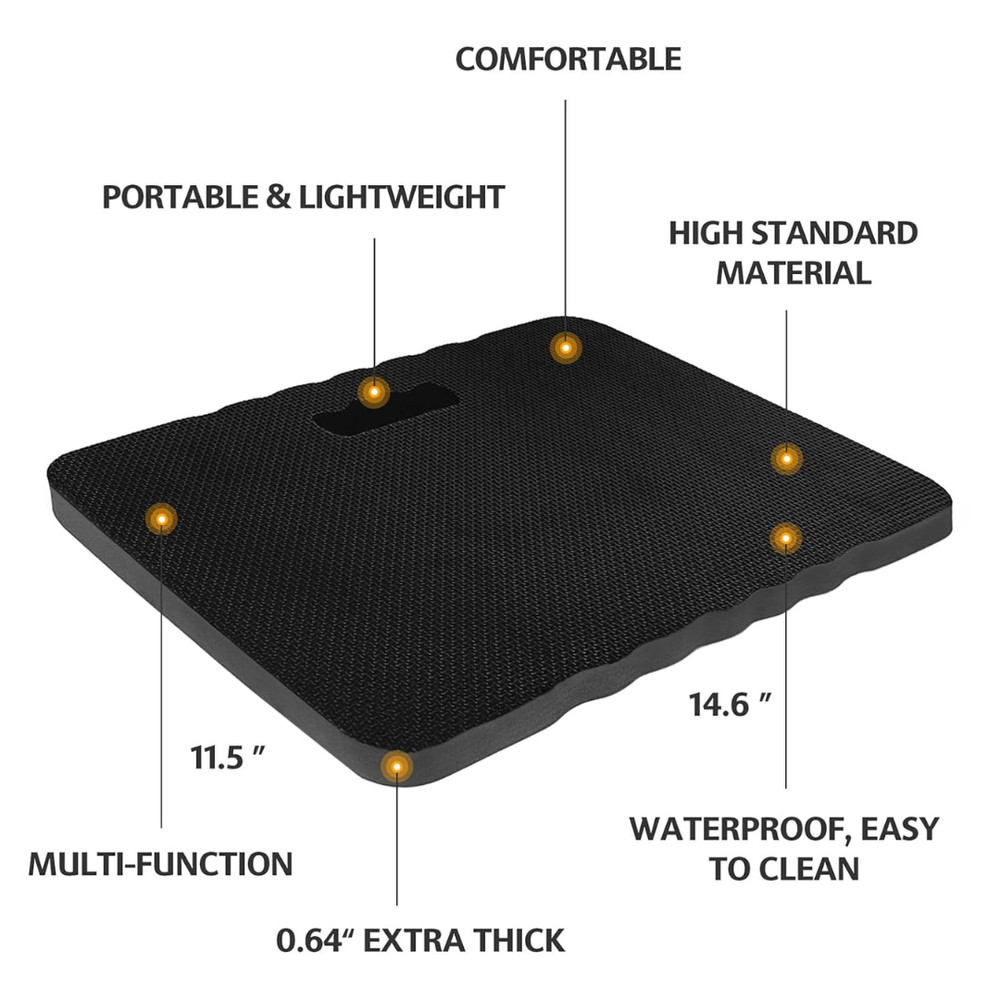 Thick Kneeling Pad Large Size Protection Foam Knee Mat Cushion Multi Application