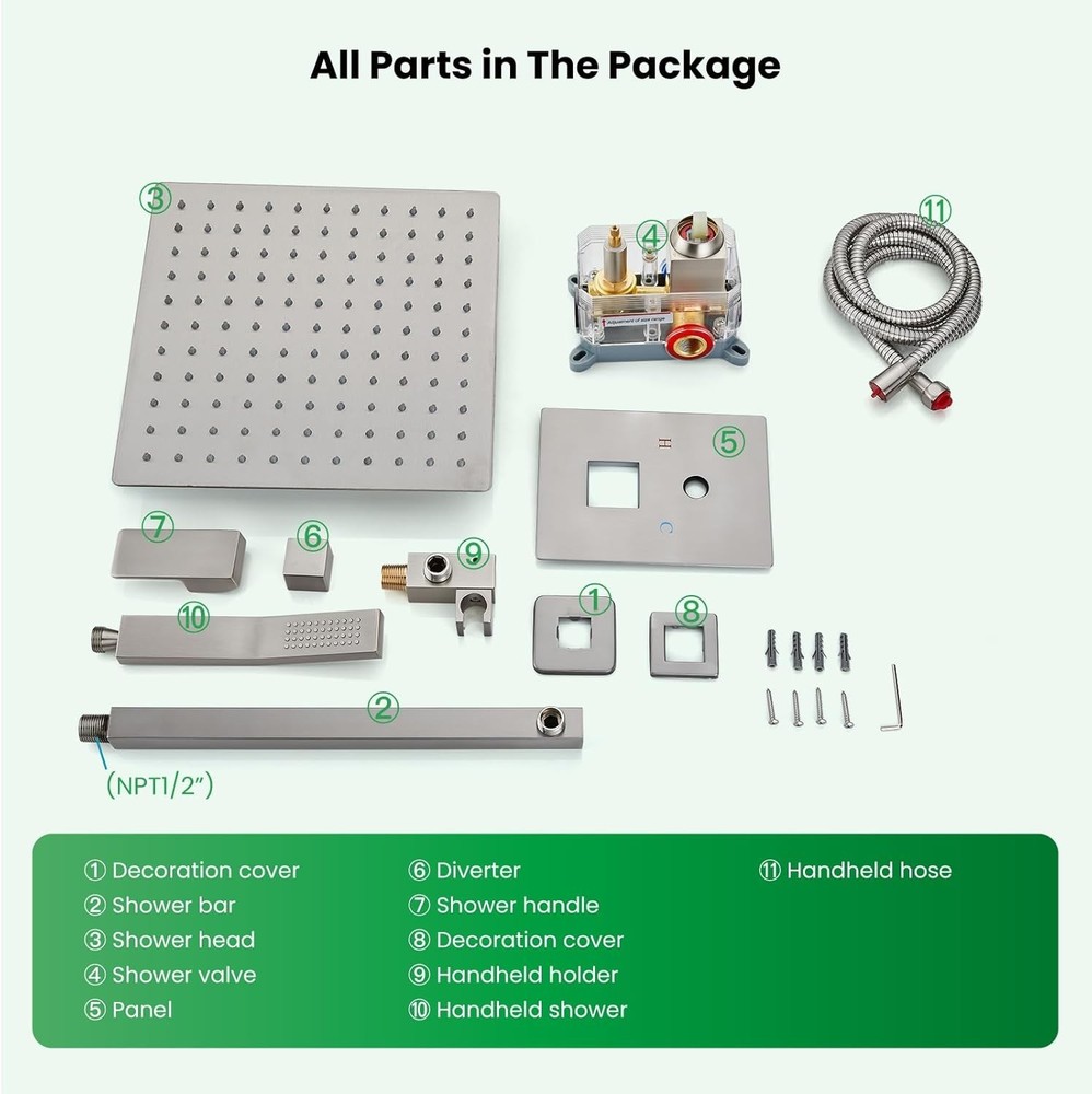 cUPC Pressure-Balanced Valve Combo