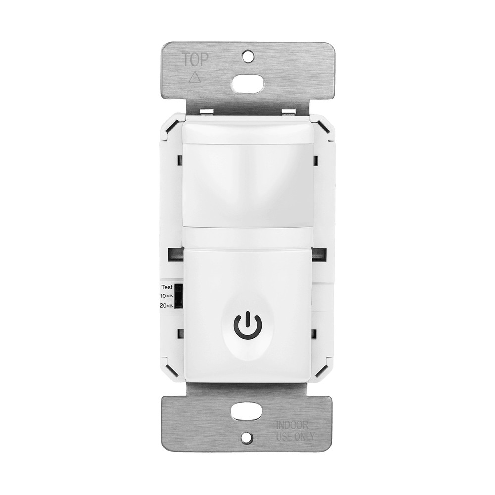 Enerlites HMVS-W Vacancy Sensor, PIR Wall Switch