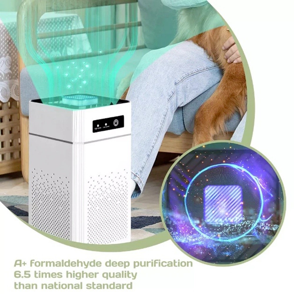 Home HEPA Air Purifier Large Room Air Cleaner for Allergies Smoke Mold Odor Dust