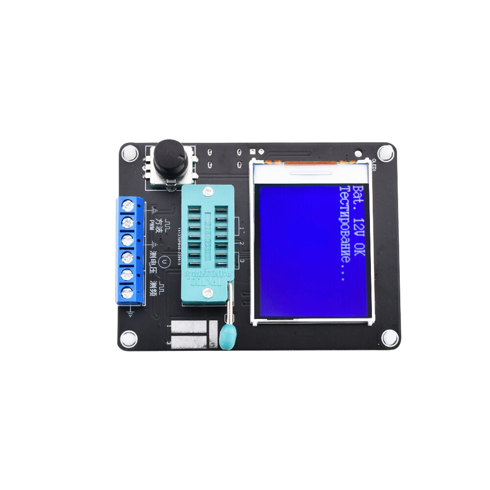 GM328A Transistor Tester Diode Capacitance Inductance ESR Volt Frequency Meter