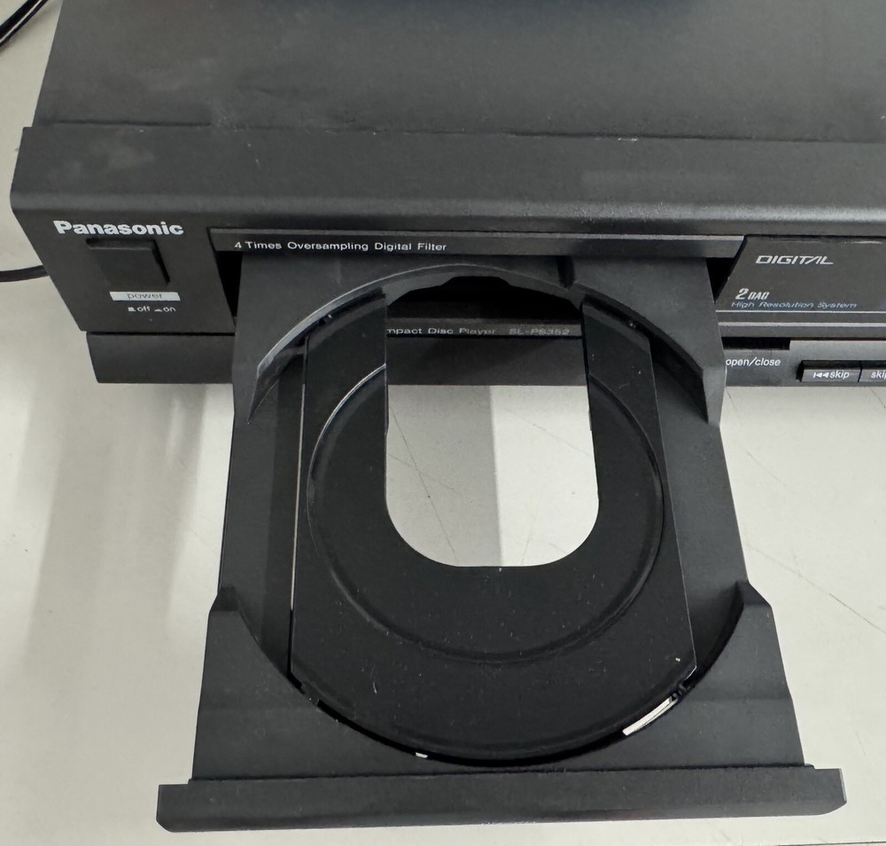 Panasonic SL-PS352 Compact Disc CD Player – Digital Filter – Barely Used WORKS!