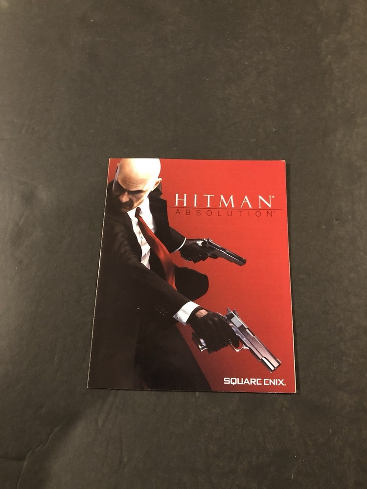 hitman absolution ps3 Manual only