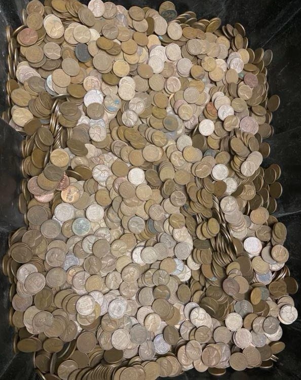 Wheat Pennies lot of 50 coins