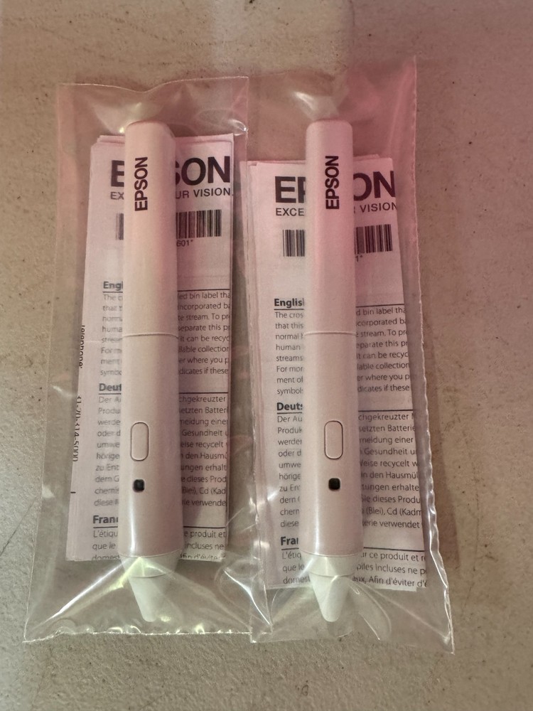 Lot 2 - Epson ELPPN02 Easy Interactive Pens