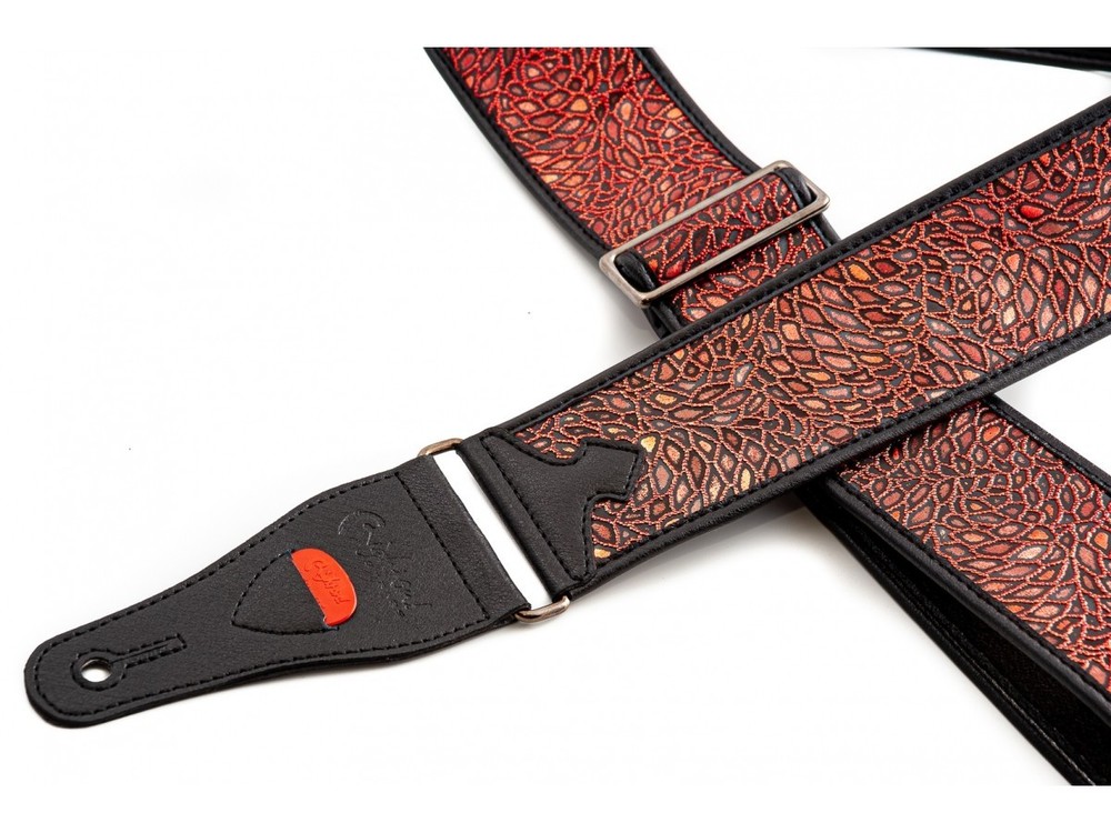 RightOn! Talisman Alien Red Guitar Strap