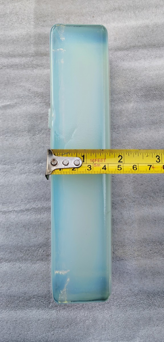 Opalite Opal Glass Block 7" Long Rough Flint Knapping 3.9#