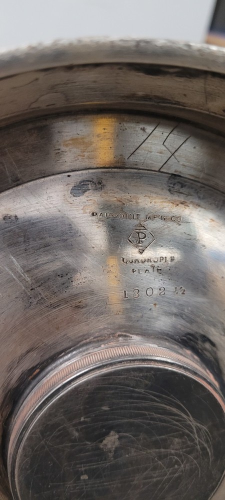 Victorian Pairpoint MFG Co Quadrouple Silverplate tilting pitcher set