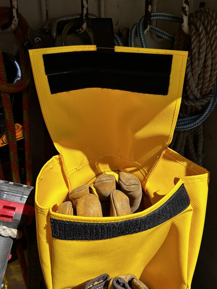 Primary Glove Bag Yellow w/ Tactical Flag