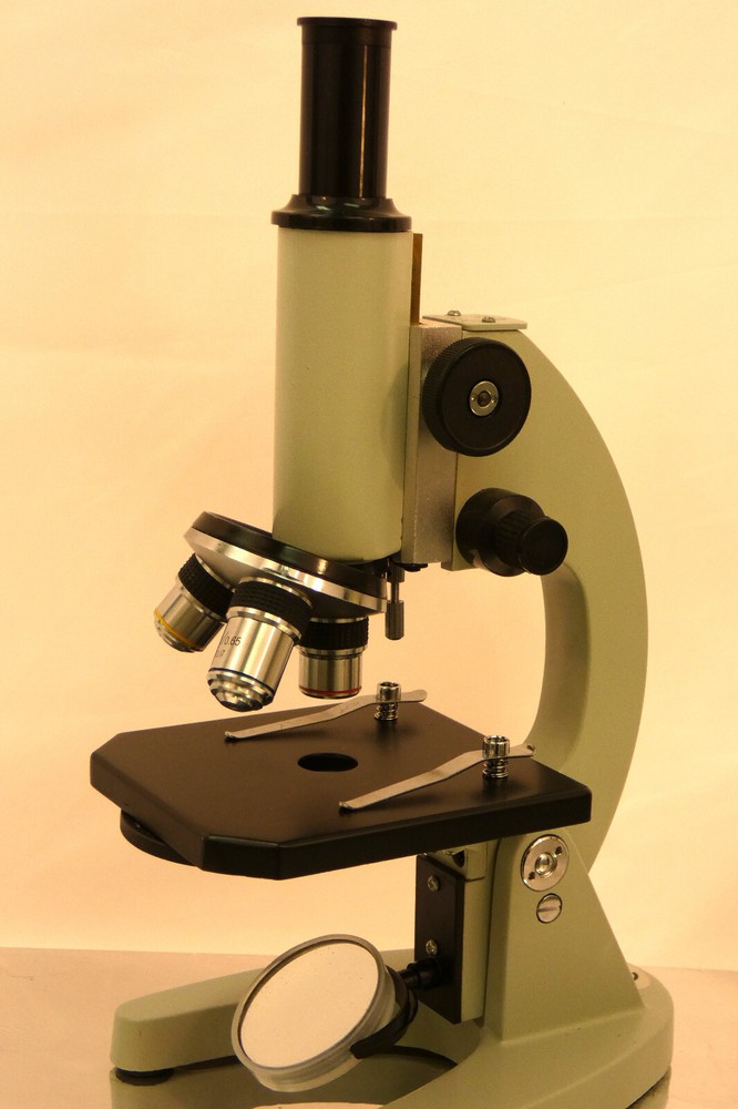 40-500X Biological Microscope Compound Monocular Field Metal Frame Student New