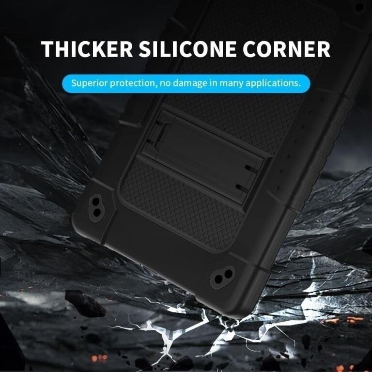 FIEWESEY Onn 10.1 Tablet Case Hybrid Shell