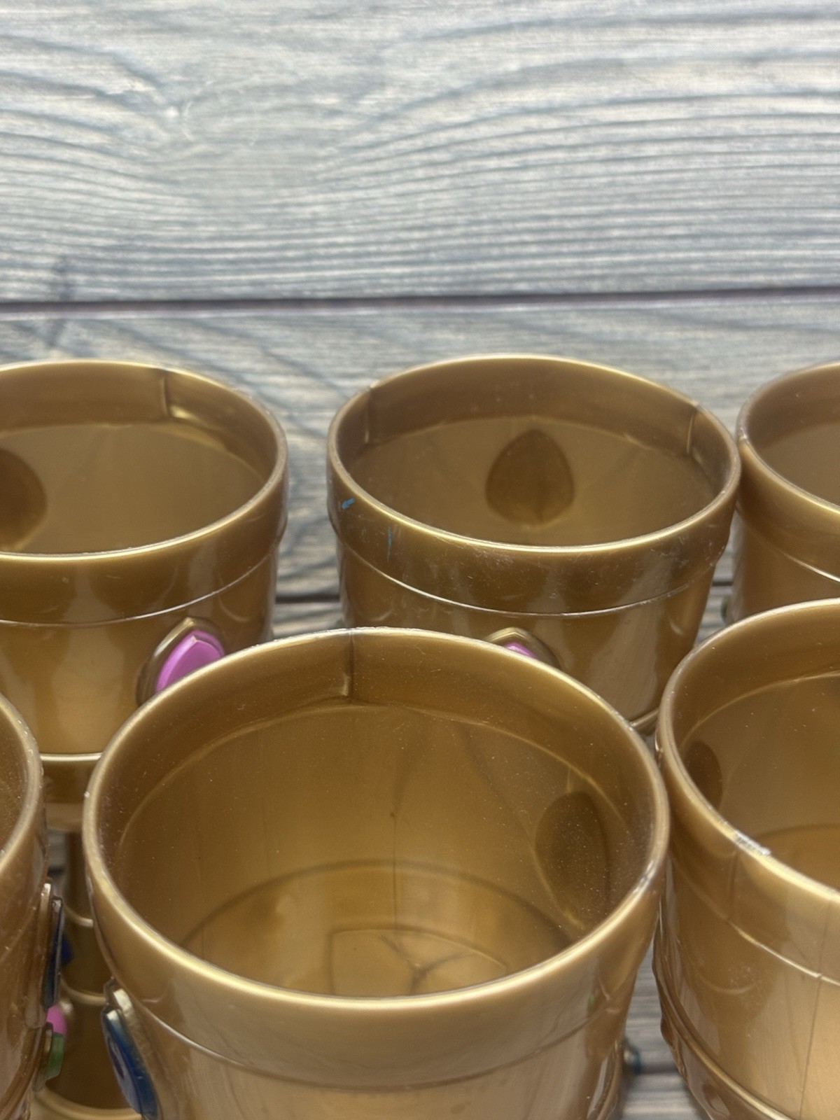 Lot Of 11 Medieval Jeweled Goblet King Renaissance Pirate Party mug 11 Total