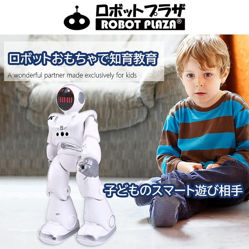 ROBOT PLAZA Humanoid Robot Toy Walking Talking Rechargeable Kids