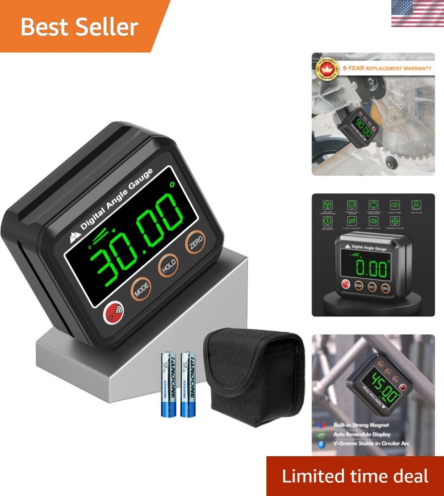 Versatile Mini Digital Level Angle Finder - Ideal for DIY and Professional Use
