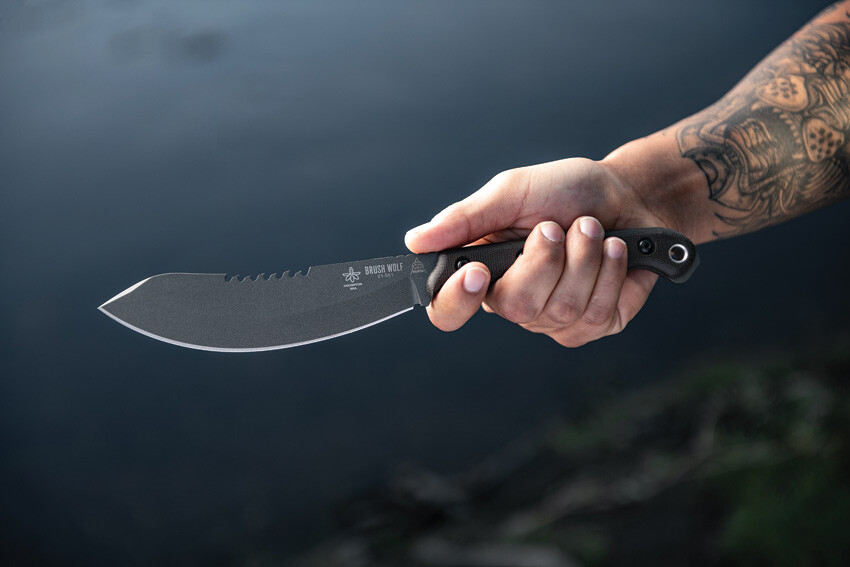 New TOPS Brush Wolf Fixed Blade BWLF-02