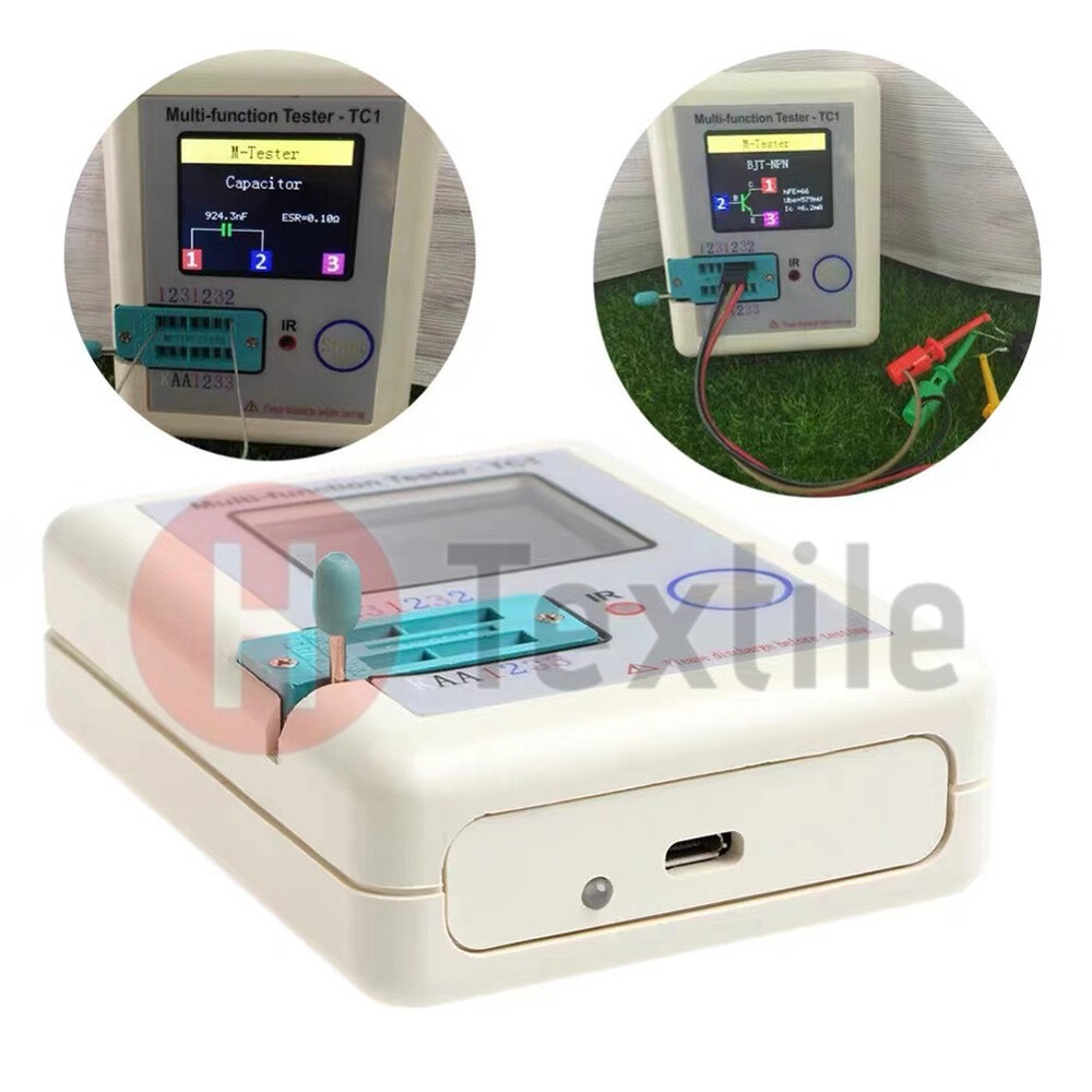 1pcs LCR-TC1 Multifunction Transistor Tester TFT Diode Triode Capacitance Meter