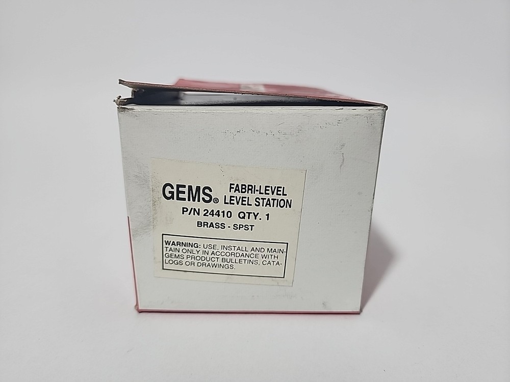 Gems 24410 Fabri Level Brass Level Float Switch