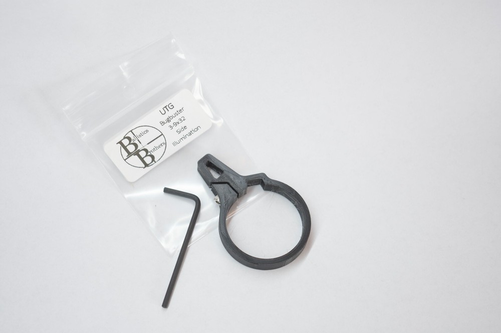 UTG 3-9x32 1" BugBuster Side Illuminated scope throw lever