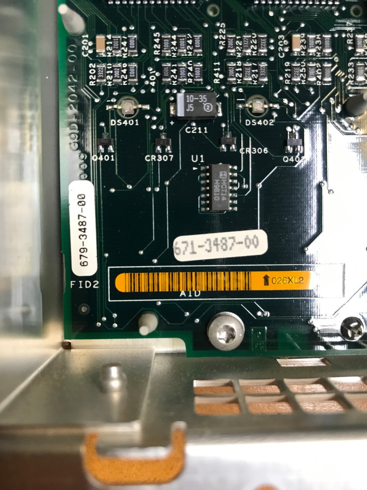TLA-704 keyboard / button interfade module - working system part-out