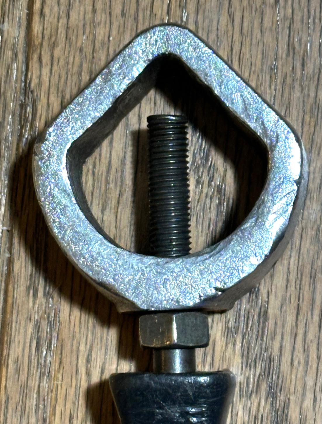 🇺🇸 SNAP ON Tools USA Punch & Chisel Holder Screwdriver Handle Black Adjustable