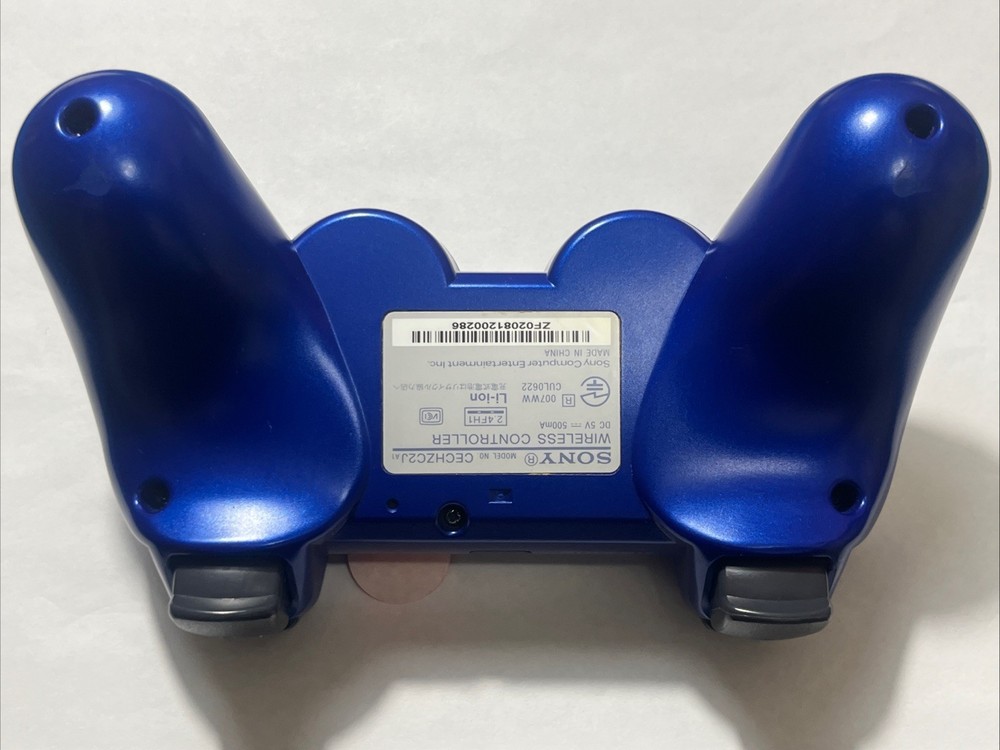 Sony PS3 DualShock 3 Wireless Controller – Blue OEM Original Tested