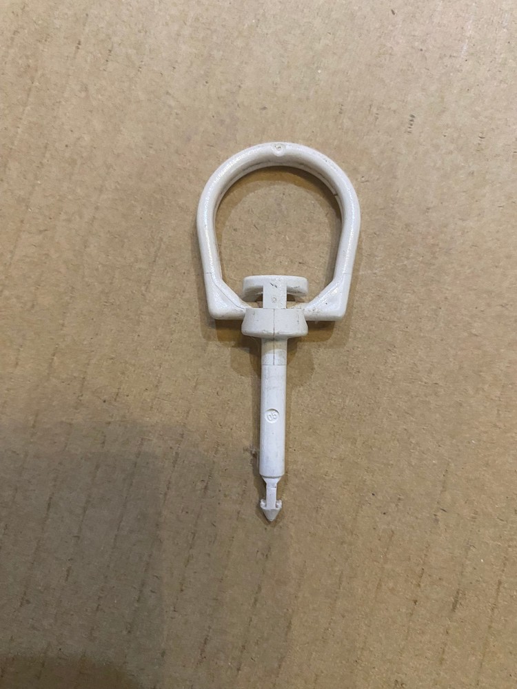White Safety Fire Extinguisher Pin