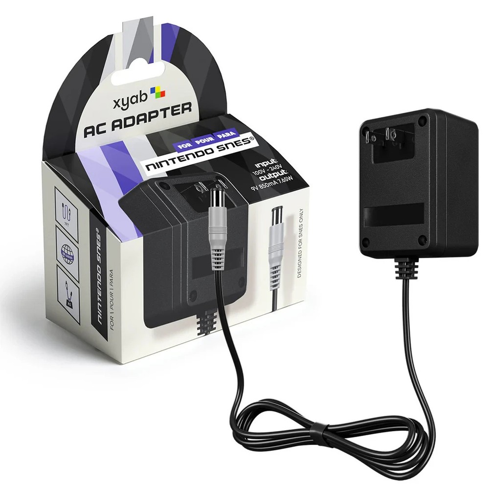 Nintendo SNES Power Adapter Cable - New