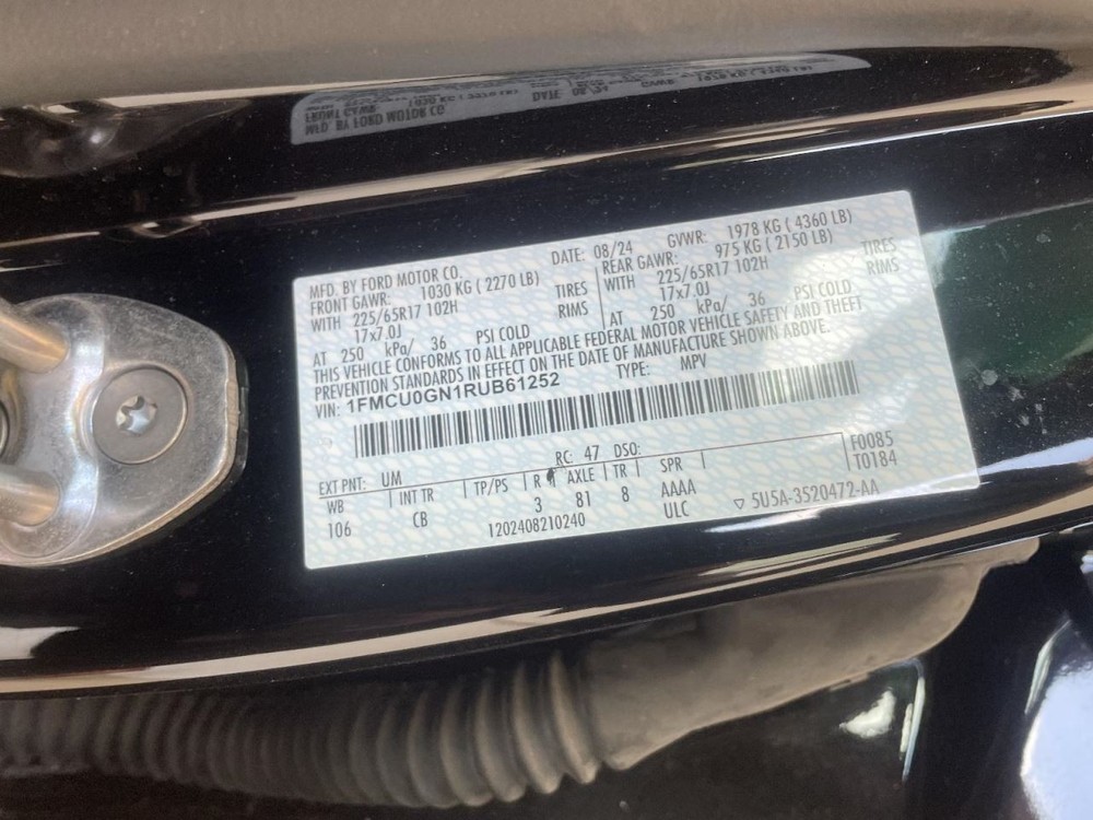 Complete Console Front Floor With Automatic Temperature Control Fits 23-25 ESCAP