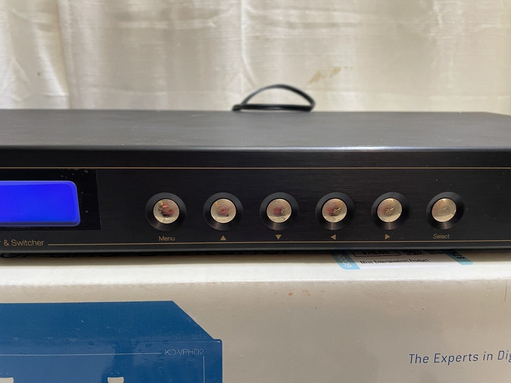 Key Digital KD-VPHD2 Digital Video Processor and Switcher with Remote Hot Rod