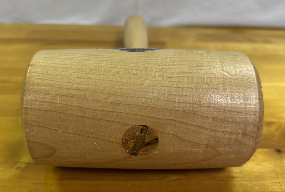 TECH SLEDGE 12" Long Wood The One Simple Tool To Fix All High Tech Problems VGC