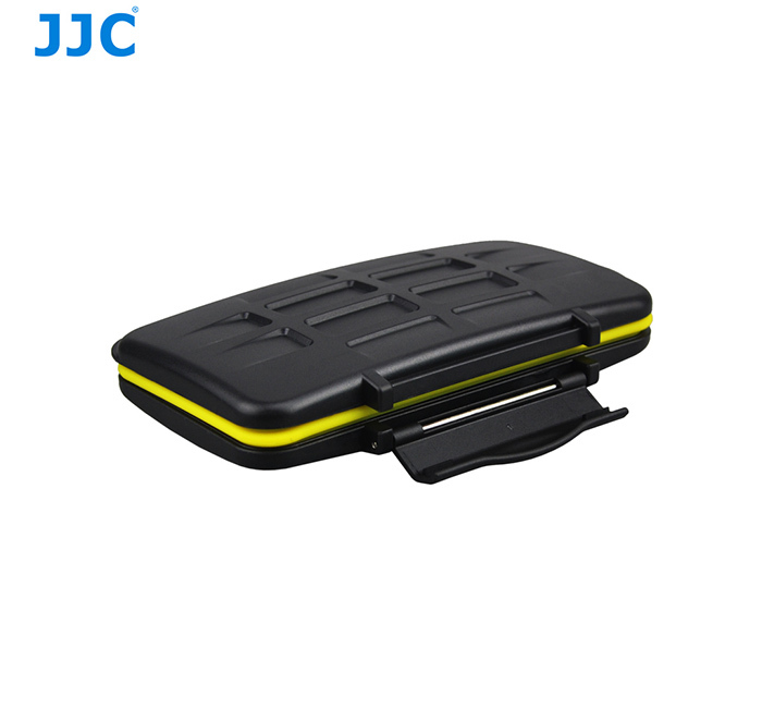 JJC MC-SDMSD24 Water-Resistant Memory Card Case for 12 SD + 12Micro SD Cards