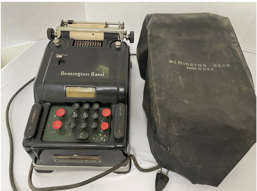 Remington Rand Vintage Adding Machine Calculator