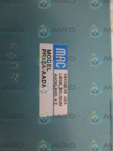 MAC PR82A-AADA PRESSURE REGULATOR NSMP