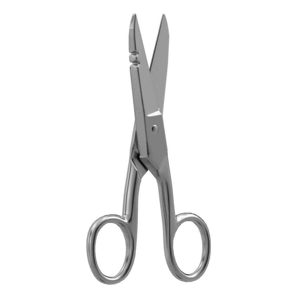 Klein Tools 100CS All-Purpose Precision Scissors, Made in USA, Nickel