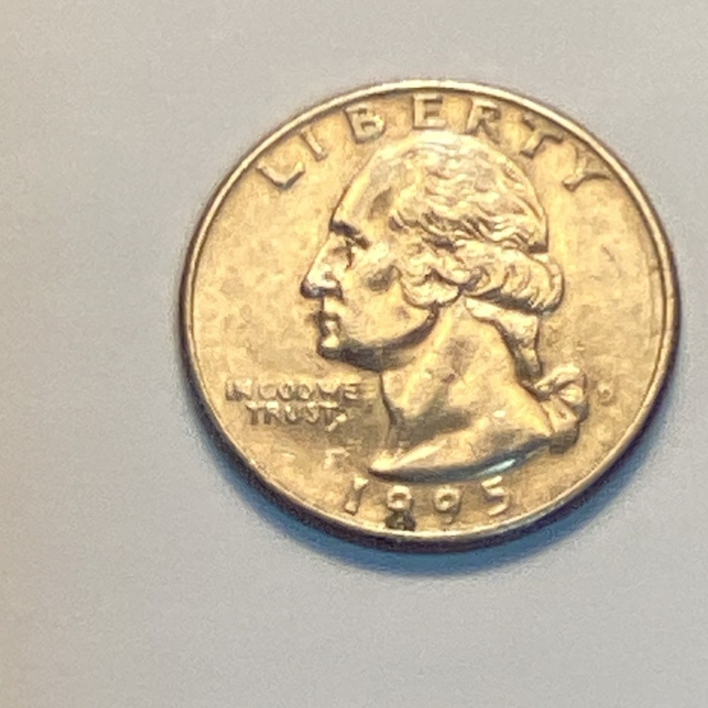 1995 D Washington Quarter “In Cod We Trust “